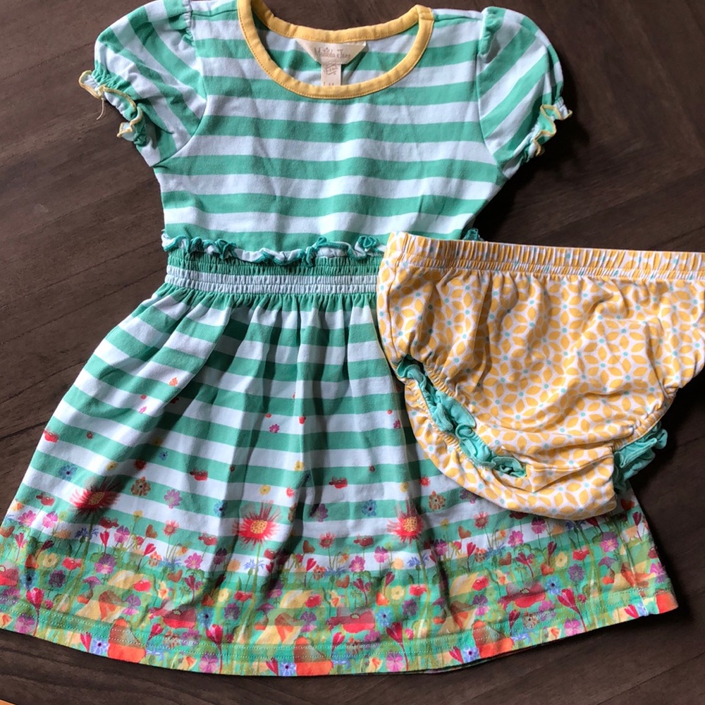 Short sleeve Matilda Jane dress